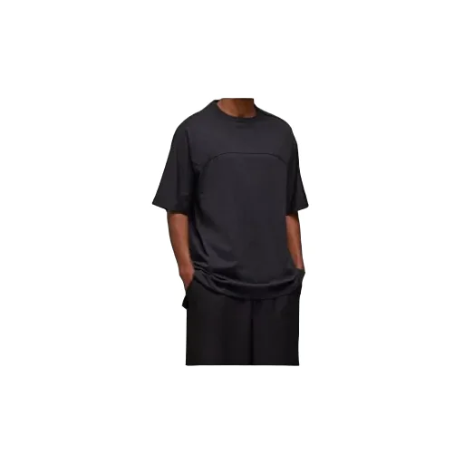 Y-3 Mesh Detailed Crewneck T-Shirt
