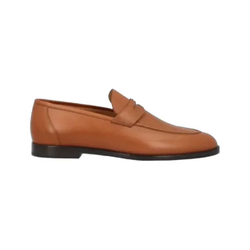 Loro Piana Round Toe Loafers