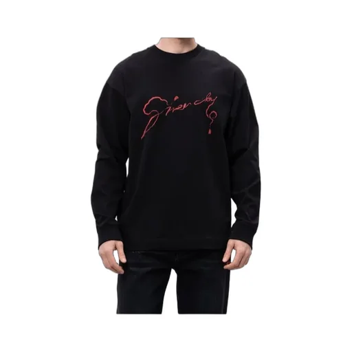 Givenchy Logo Printed Long-Sleeved T-Shirt