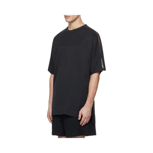 Y-3 Mesh Detailed Crewneck T-Shirt