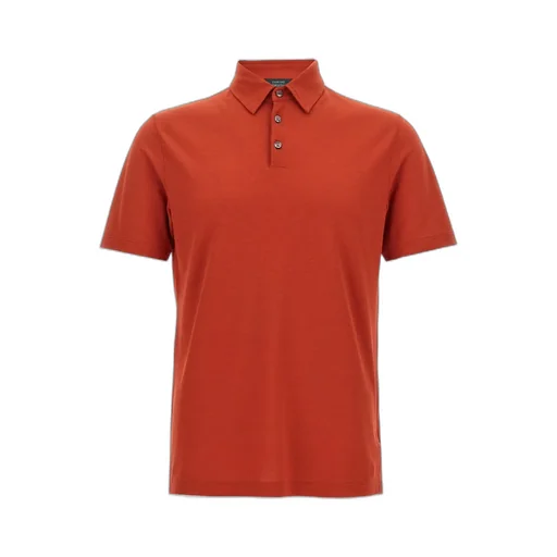 Zanone Short-Sleeved Polo Shirt