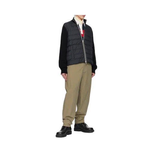 Moncler Zip-Up Down Cardigan