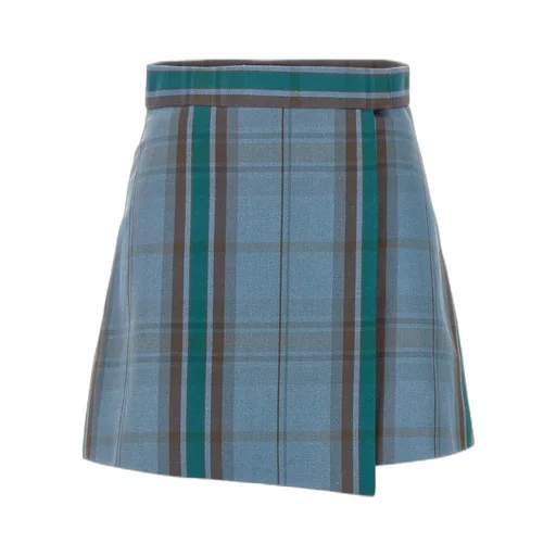 Vivienne Westwood Checked Mini Skirt