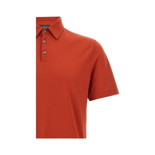 Zanone Short-Sleeved Polo Shirt
