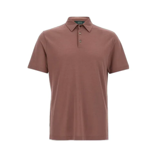 Zanone Short-Sleeved Polo Shirt