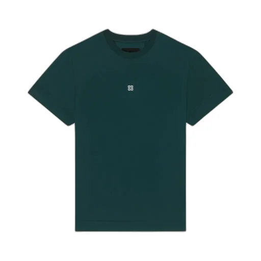 Givenchy 4G Embroidered Crewneck T-Shirt