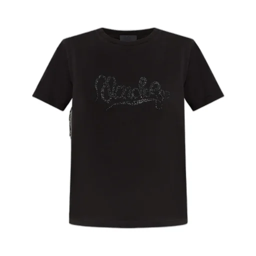 Moncler Logo Embroidered Crewneck T-Shirt