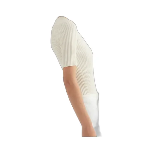 Jil Sander Short-Sleeved Ribbed-Knit Top
