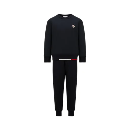 Moncler Enfant Tricolor-Trimmed Tracksuit Set
