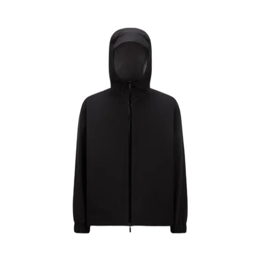 Moncler Zip-Up Hooded Jacket
