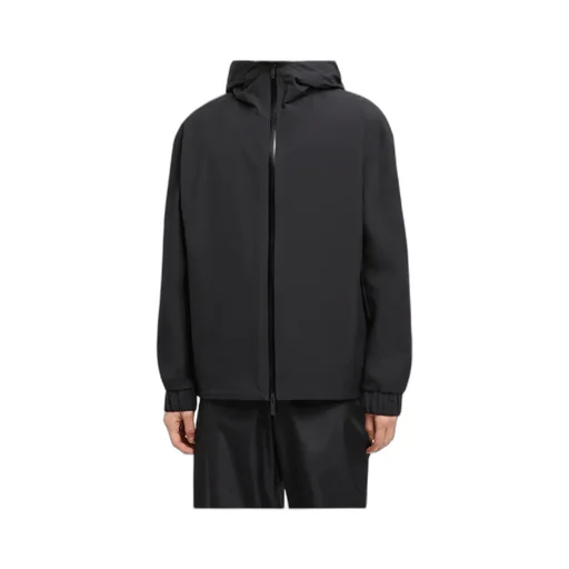 Moncler Zip-Up Hooded Jacket