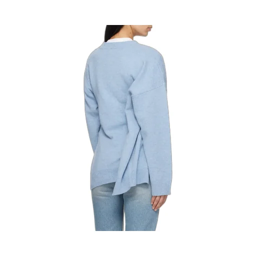 Gathered-Detail Sweater