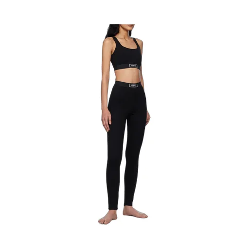 Versace Logo Patch Leggings