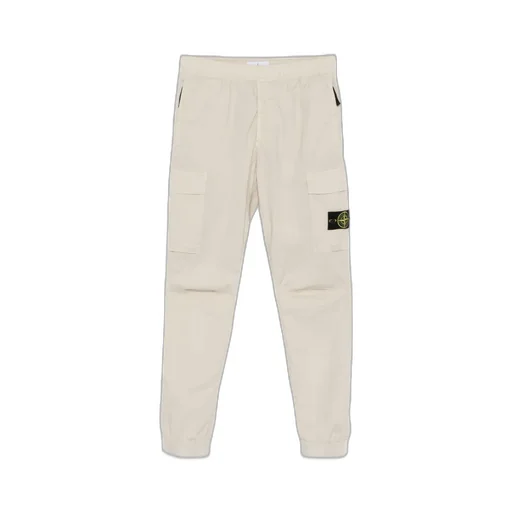 Stone Island Compass Patch Tapered-Leg Cargo Pants