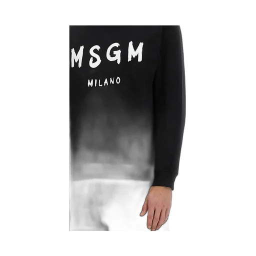 Msgm Logo-Printed Crewneck Sweatshirt