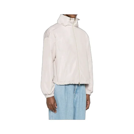 Herno Drawstring Hem Zip-Up Jacket