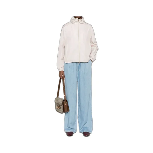 Herno Drawstring Hem Zip-Up Jacket