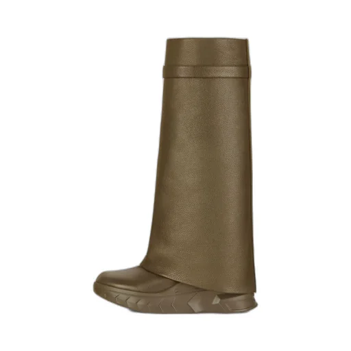 Shark Lock Biker Boots