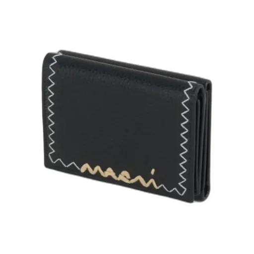 Marni Symbol Logo Trifold Wallet