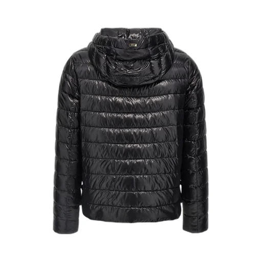 Herno Quilted Hooded Drawstring Puffer Jacket