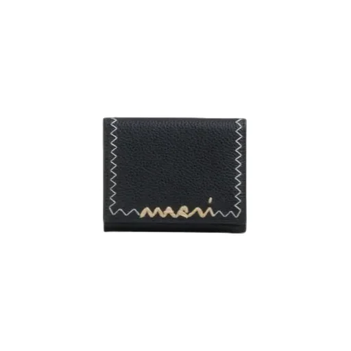 Marni Symbol Logo Trifold Wallet