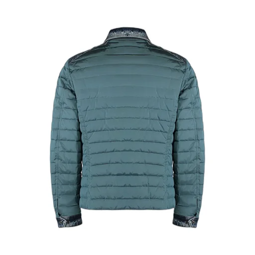 Crespi Denim Patchwork Down Jacket