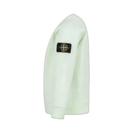 Stone Island Junior Logo Patch Crewneck Sweatshirt