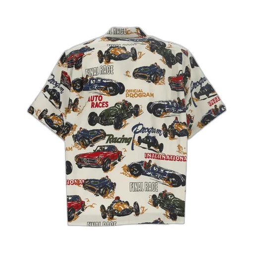 Sacai Tropical Printed Short-Sleeved Shirt