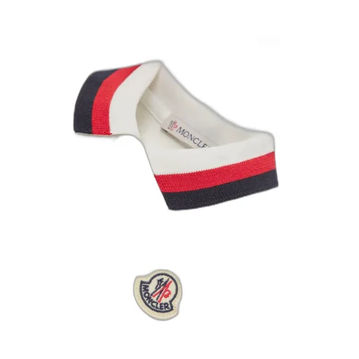 Moncler Enfant Tricolor-Trimmed Romper