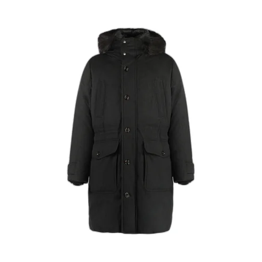 Hooded Parker Down Jacket
