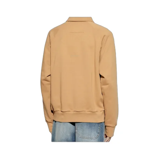 Givenchy Logo Embroidered Long-Sleeve Polo Shirt