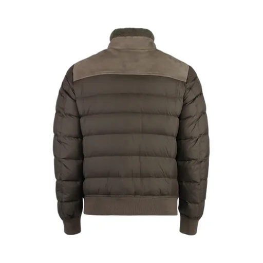 Long-Sleeved Down Jacket