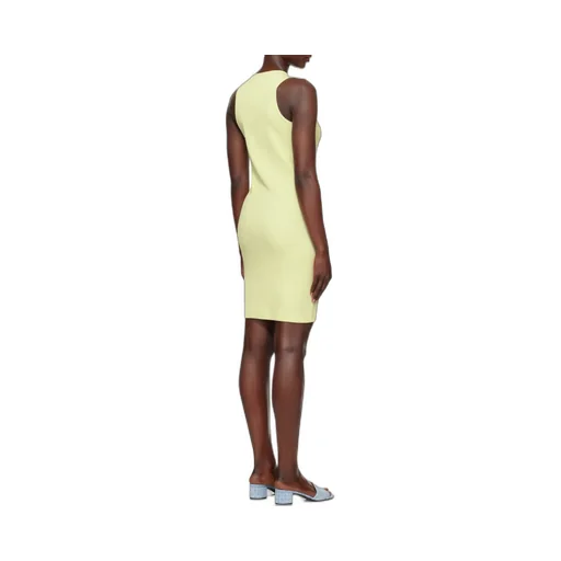 Givenchy 4G Plaque Ribbed-Knit Tank Dress