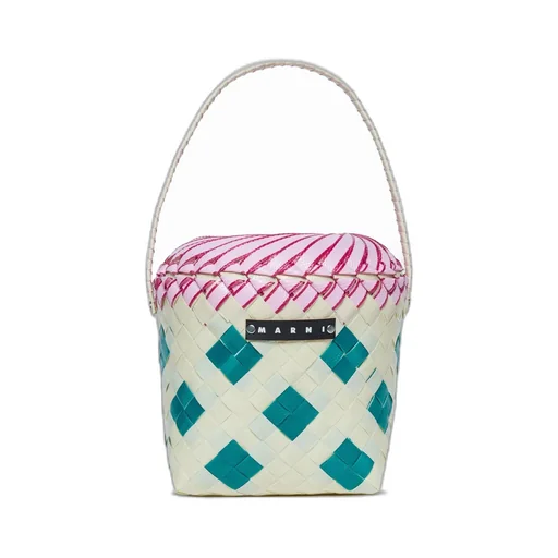 Marni Kids Interwoven Beach Party Bag