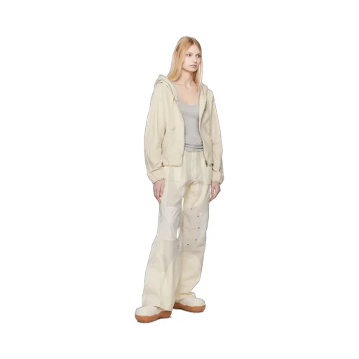 Moncler X Willow Smith Eyelet Zipped Hoodie