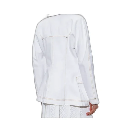 Givenchy Collared Button-Up Denim Jacket