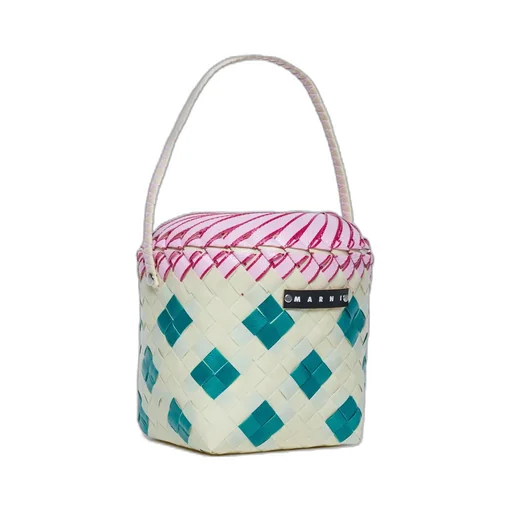 Marni Kids Interwoven Beach Party Bag