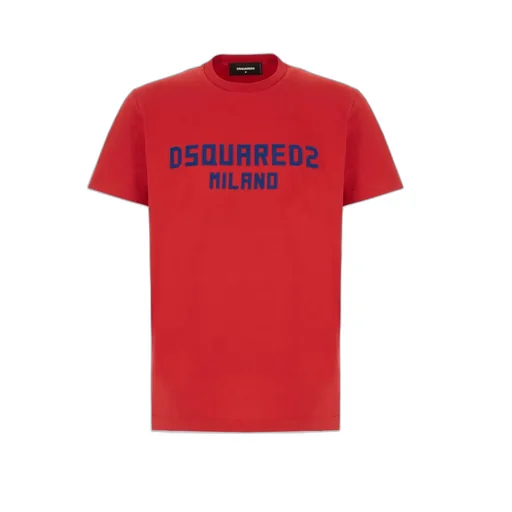 Dsquared2 Logo Printed Crewneck T-Shirt