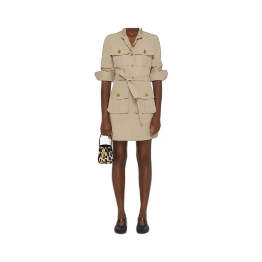 Givenchy Tied-Waist Safari Dress