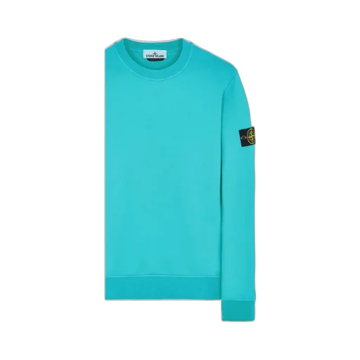 Stone Island Junior Logo-Patch Crewneck Sweatshirt