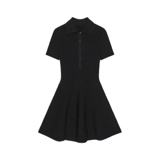 Givenchy Monogram 72 Jacquard Mini Polo Dress