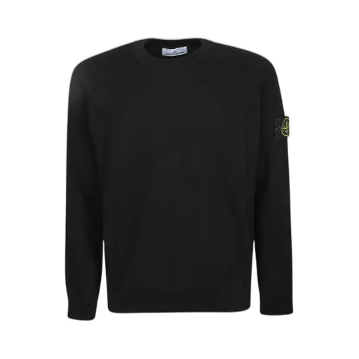 Stone Island Logo-Patch Knitted Jumper