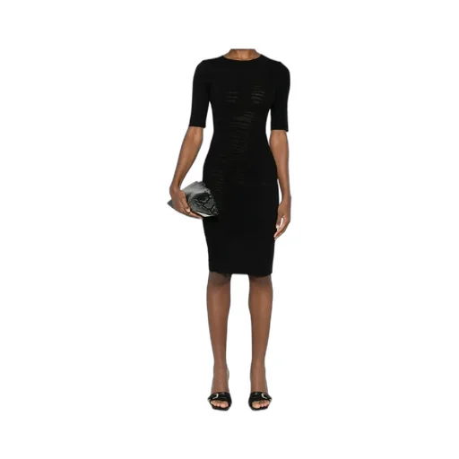 Roberto Cavalli Textured Sheath Dress