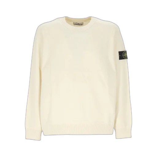 Stone Island Logo-Patch Crewneck Sweatshirt