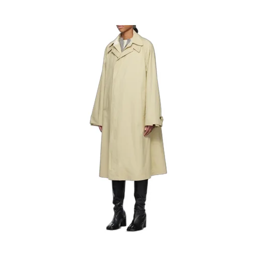 Maison Margiela Layered Mid-Length Trench Coat