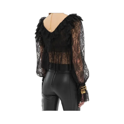 Chloé V-Neck Cropped Top