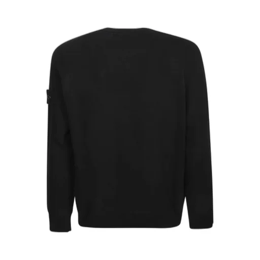 Stone Island Logo-Patch Knitted Jumper