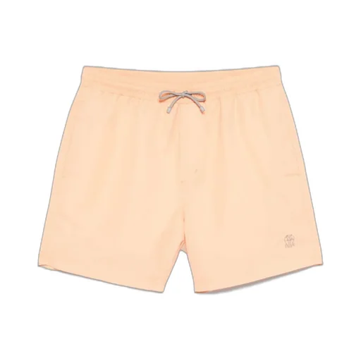 Logo-Embroidered Swim Shorts