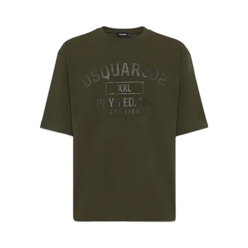 Dsquared2 Logo Printed Crewneck T-Shirt