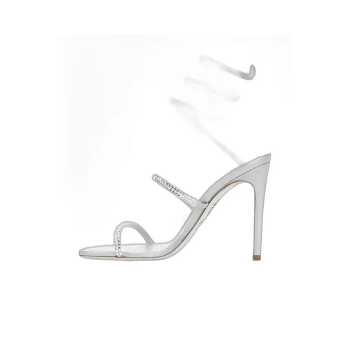 Ren Caovilla Cleo Embellished Heeled Sandals